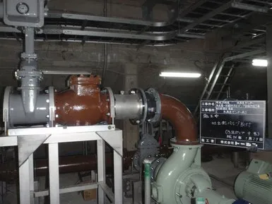 汚泥ポンプ設備改良工事